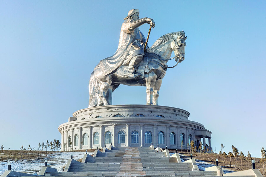 Chinggis Statue - Mongolia Grand Discovery Tour