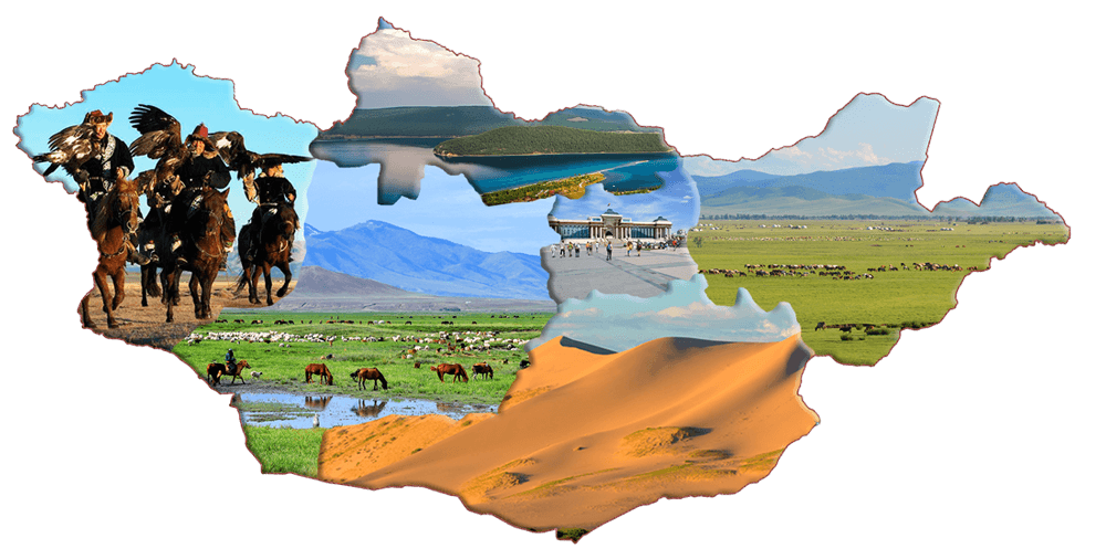 Mongolia Travel Map
