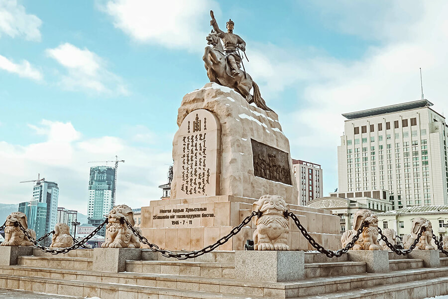 Sukhbaatar Square - Eagle Festival Tour