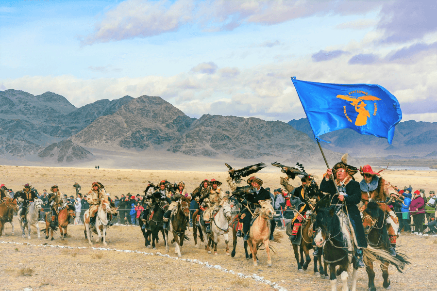 Epic Mongolia's Golden Eagle Festival and Eagle Hunters