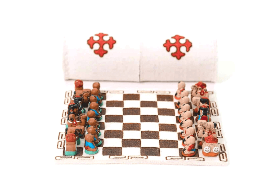 Mongolia Felt Chess