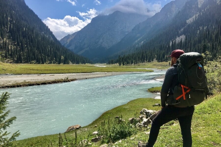 The Excitement Of Being Alone Among The Great Landscape