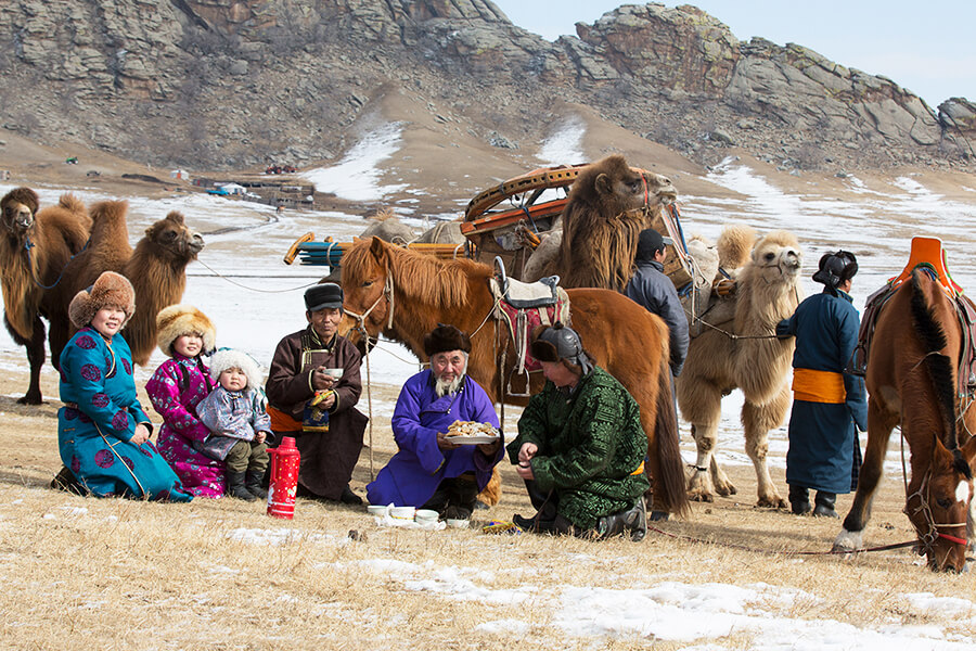 Clothes in Mongolia