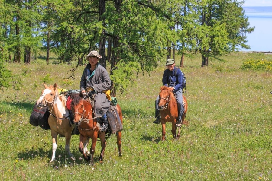 Khuvsgul Lake and Camel Riding