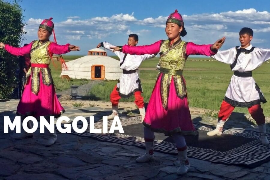 Mongolian Horse rider dance