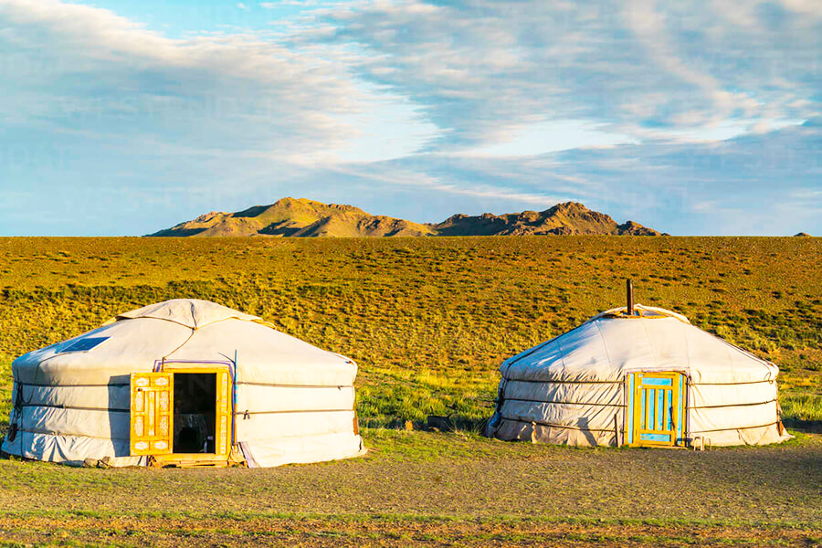 Mongol Nomadic Camp