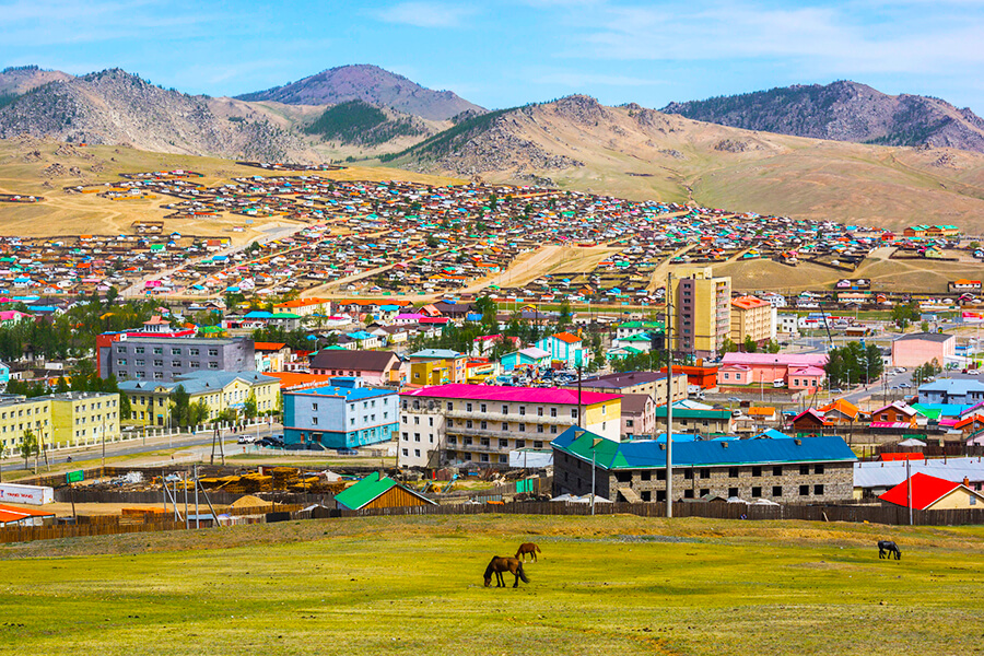 Ulgii town - Mongolia trip 
