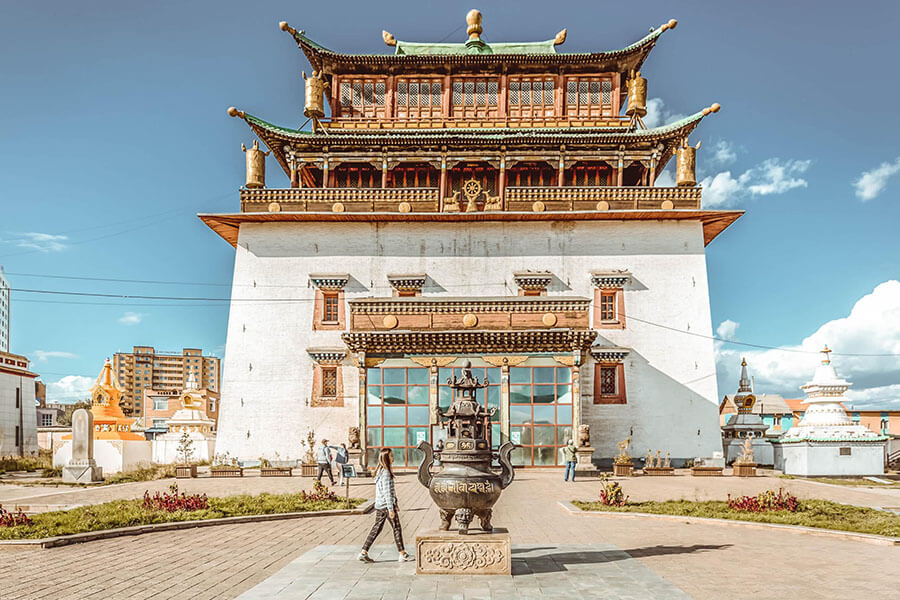 Gandan Monastery Buddhist Temple - Mongolia tours