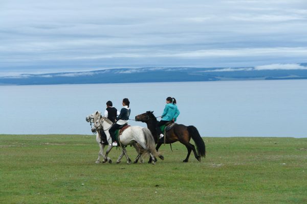 Horse Riding - Lake Khuvsgul in Mongolia