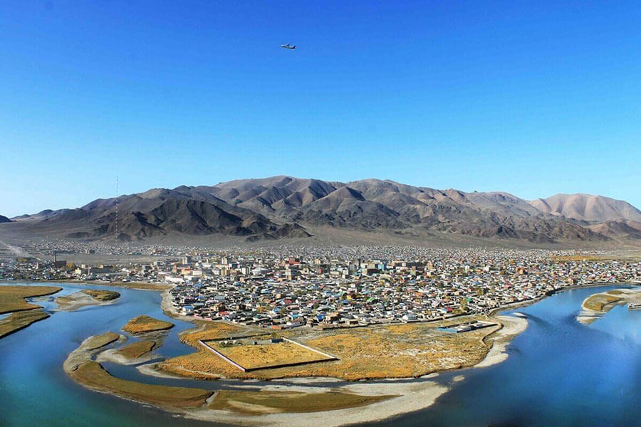 Ulgii Town in Mongolia trip