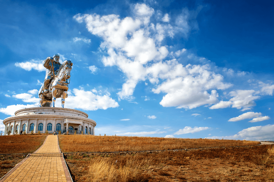 Inside The Genghis Khan Complex in Mongolia (1)