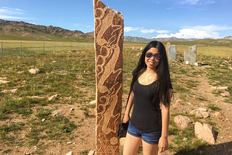 Deer stones in Murun - khuvsgul lake tour