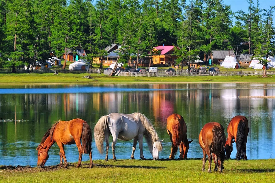 Khuvsgul Lake in mongolia trips