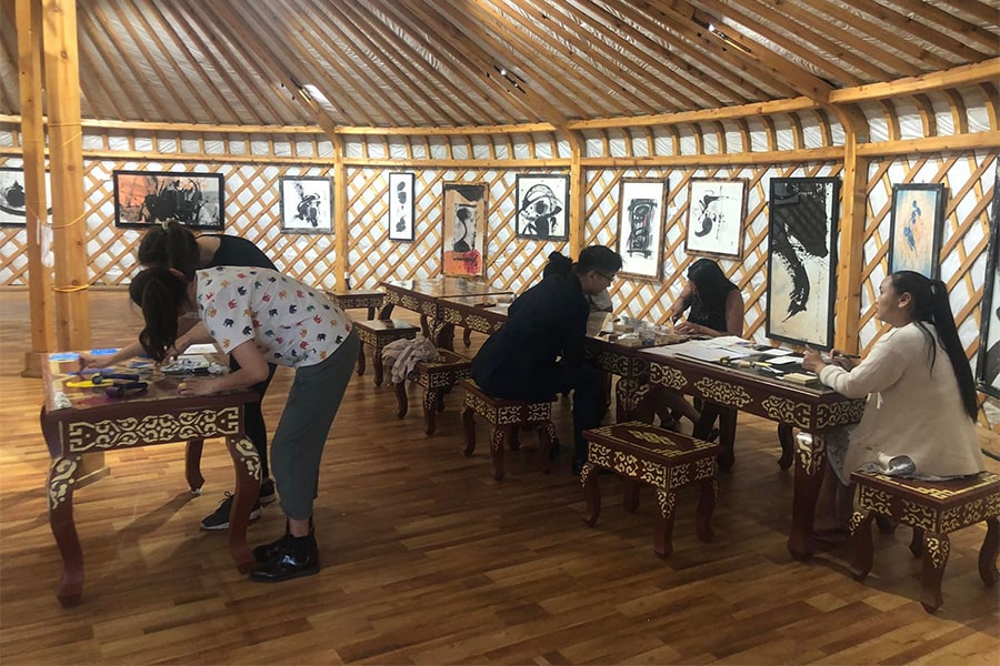 Mongolian Calligraphy Center - mongolia tour package