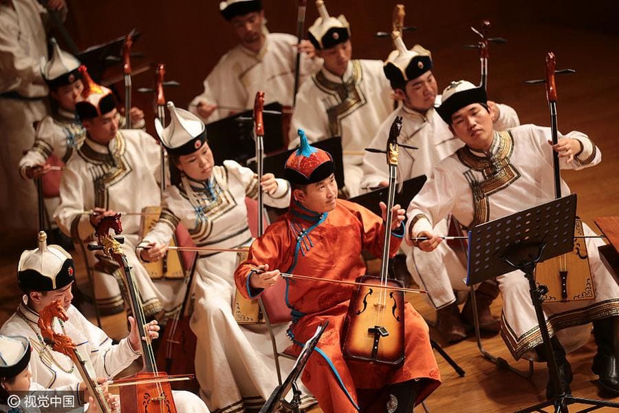 National musical instrument demonstration mongolia - 3 days in mongolia