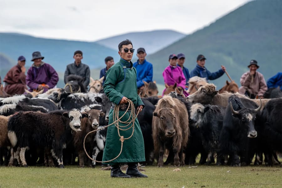 Yak Herder’s Nomadic Family - khuvsgul lake tour