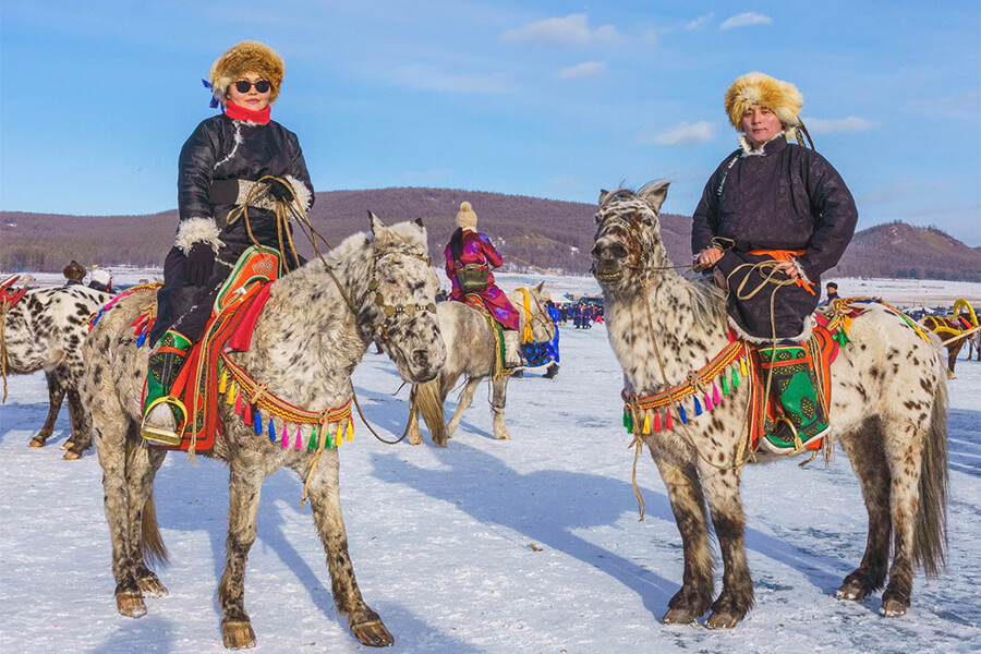 mongolia in winter