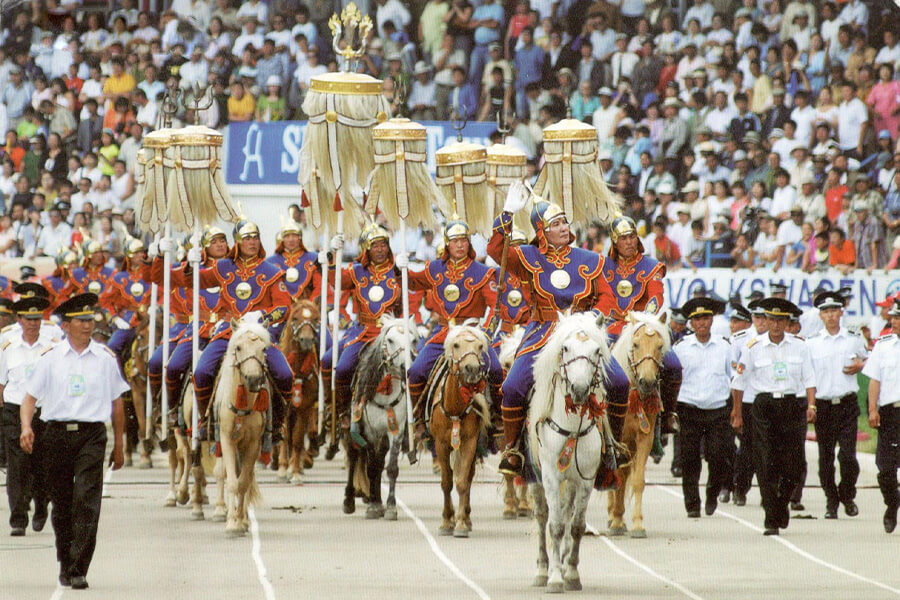 National Nine White Banner - mongolia naadam festival tour​